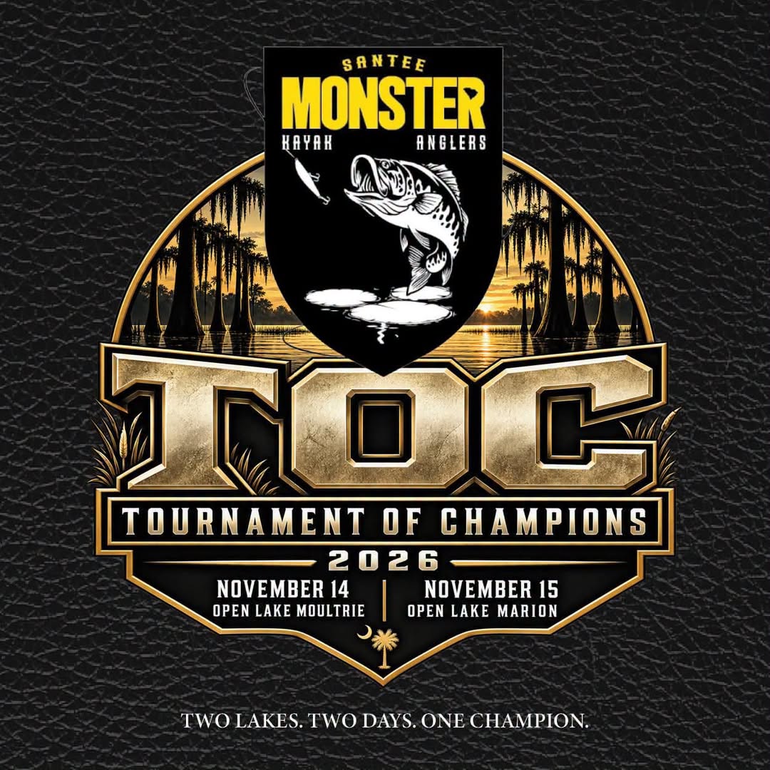 Santee Monster Kayak Anglers Tournament of Champions.